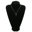 ノンブランド NON BRAND サファイア 2.63ct ダイヤモンド ブルーXプラチナシルバー Pt900 サファイア ダイヤモンド ペンダントトップ 青 オーバルカット プラチナ
