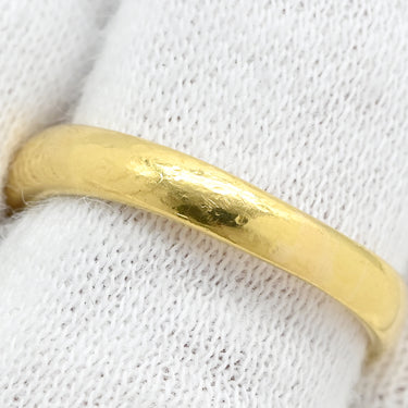 ノンブランド NON BRAND ダイヤモンド 0.62ct イエローゴールド K18YG ダイヤモンド リング 指輪 K18YG パヴェ メレダイヤ ウェーブデザイン 13号