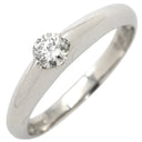 ノンブランド NON BRAND ダイヤモンド 0.21ct プラチナシルバー Pt900 ダイヤモンド リング 指輪 1石 1粒 1P ブリリアントカット プラチナ900 11号