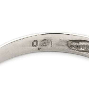 ノンブランド NON BRAND ダイヤモンド 0.21ct プラチナシルバー Pt900 ダイヤモンド リング 指輪 1石 1粒 1P ブリリアントカット プラチナ900 11号