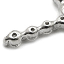 ノンブランド NON BRAND クロス ダイヤモンド プラチナシルバー Pt900 ダイヤモンド ペンダントトップ Pt900 十字架 ネックレストップ 10P 10石 10粒 テンダイヤ