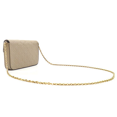 ルイヴィトン LOUIS VUITTON ポシェット フェリシー M82609 トゥルトレール モノグラムアンプラント チェーンウォレット ゴールド金具 刻印あり