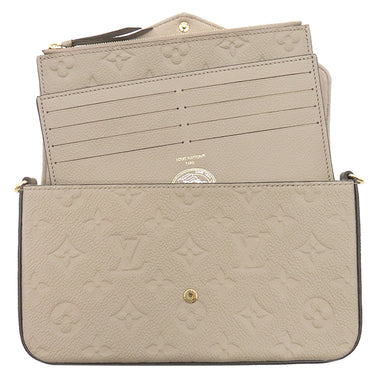 ルイヴィトン LOUIS VUITTON ポシェット フェリシー M82609 トゥルトレール モノグラムアンプラント チェーンウォレット ゴールド金具 刻印あり