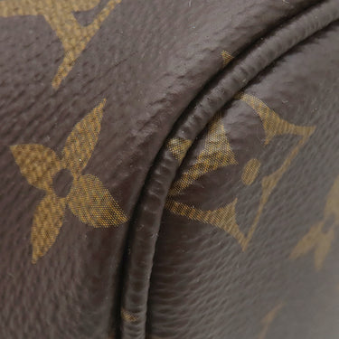 ルイヴィトン LOUIS VUITTON ネヴァーフル インサイドアウト BB M12109 モノグラム×ダークファンゴ モノグラムキャンバス グレインレザー 2WAYバッグ ゴールド金具 リバーシブル グレージュ