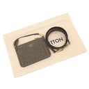 ルイヴィトン LOUIS VUITTON ネヴァーフル インサイドアウト BB M12109 モノグラム×ダークファンゴ モノグラムキャンバス グレインレザー 2WAYバッグ ゴールド金具 リバーシブル グレージュ