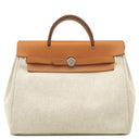 エルメス HERMES エールバッグ アドPM ナチュラル キャンバス トワルアッシュ ヴァッシュハンター リュック・デイパック シルバー金具 替えバッグ・ストッパー欠品