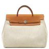 エルメス HERMES エールバッグ アドPM ナチュラル キャンバス トワルアッシュ ヴァッシュハンター リュック・デイパック シルバー金具 替えバッグ・ストッパー欠品