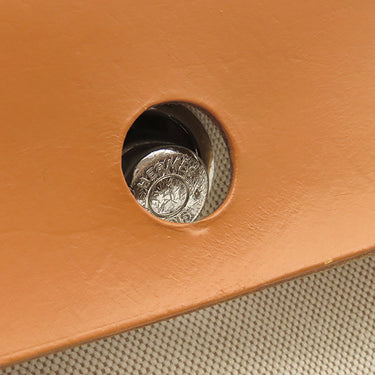 エルメス HERMES エールバッグ アドPM ナチュラル キャンバス トワルアッシュ ヴァッシュハンター リュック・デイパック シルバー金具 替えバッグ・ストッパー欠品