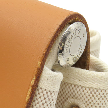 エルメス HERMES エールバッグ アドPM ナチュラル キャンバス トワルアッシュ ヴァッシュハンター リュック・デイパック シルバー金具 替えバッグ・ストッパー欠品