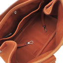 エルメス HERMES ヴァルパライソPM ポティロン トワルシェブロン レザー ハンドバッグ シルバー金具 オレンジ ポーチ欠品