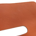 エルメス HERMES ヴァルパライソPM ポティロン トワルシェブロン レザー ハンドバッグ シルバー金具 オレンジ ポーチ欠品