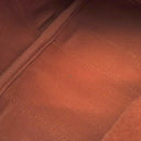 エルメス HERMES ヴァルパライソPM ポティロン トワルシェブロン レザー ハンドバッグ シルバー金具 オレンジ ポーチ欠品