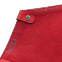 ルイヴィトン LOUIS VUITTON サンミシェル M44031 コクリコ モノグラムキャンバス エピレザー ショルダーバッグ シルバー金具 茶 赤