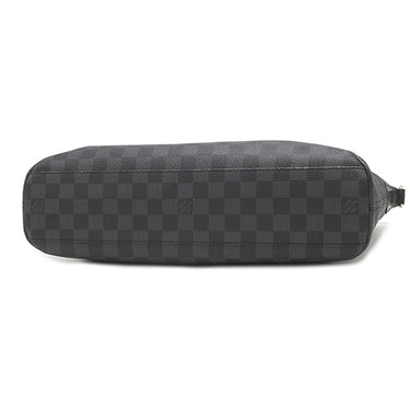 ルイヴィトン LOUIS VUITTON ミック MM N41106 ダミエグラフィット レザー ダミエグラフィットキャンバス ショルダーバッグ シルバー金具 黒 メッセンジャーバッグ