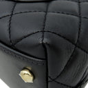 シャネル CHANEL ココハンドル XXS AS2215 ブラック ラムスキン 2WAYバッグ ゴールド金具 トップハンドル 黒 ショルダーバッグ
