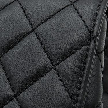 シャネル CHANEL ココハンドル XXS AS2215 ブラック ラムスキン 2WAYバッグ ゴールド金具 トップハンドル 黒 ショルダーバッグ