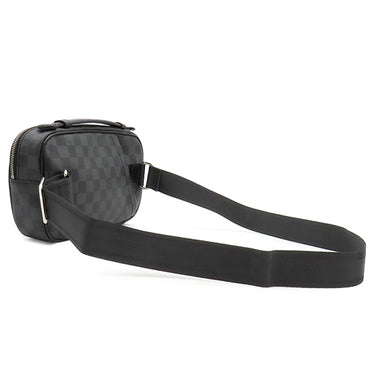 ルイヴィトン LOUIS VUITTON アンブレール N41289 ダミエグラフィット ダミエグラフィットキャンバス 2WAYバッグ シルバー金具 ボディバッグ バムバッグ