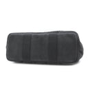 エルメス HERMES ヴァルパライソ MM ブラック トワルシェブロン レザー ハンドバッグ シルバー金具 黒 ポーチ欠品