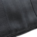 エルメス HERMES ヴァルパライソ MM ブラック トワルシェブロン レザー ハンドバッグ シルバー金具 黒 ポーチ欠品