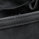 エルメス HERMES ヴァルパライソ MM ブラック トワルシェブロン レザー ハンドバッグ シルバー金具 黒 ポーチ欠品