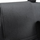 エルメス HERMES ヴァルパライソ MM ブラック トワルシェブロン レザー ハンドバッグ シルバー金具 黒 ポーチ欠品