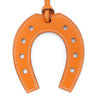 エルメス HERMES パドック シュバル ホースシュー オレンジ ヴォースイフト バッグチャーム 馬蹄