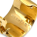 エルメス HERMES エマイユ レッドXマルチカラー GP 七宝焼き イヤリング ゴールド金具 七宝 貝 シェル柄 クリップ