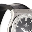 腕時計 ウブロ HUBLOT クラシック フュージョン チタニウム 542.NX.1170.LR.1104 自動巻き メンズ 純正ダイヤ デイト ブラック