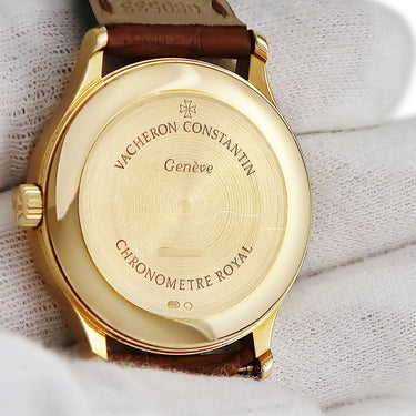 腕時計 ヴァシュロン・コンスタンタン VACHERON CONSTANTIN パトリモニー クロノメーター ロワイヤル 47022/000J-8654 自動巻き メンズ K18YG無垢
