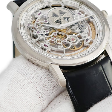腕時計 ヴァシュロン・コンスタンタン VACHERON CONSTANTIN トラディショナル スケルトン 43178/000G-9393 自動巻き メンズ 未使用 K18WG無垢