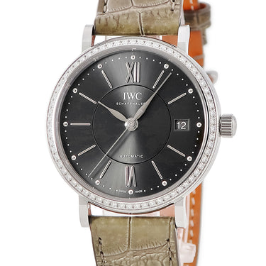 腕時計 IWC IWC ポートフィノ オートマティック 37 IW458104 自動巻き メンズ レディース 純正ダイヤ ミッドサイズ デイト