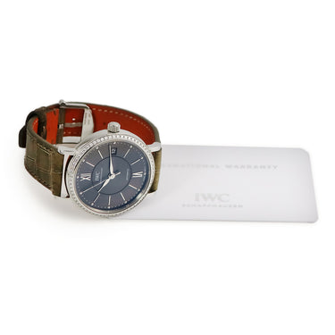 腕時計 IWC IWC ポートフィノ オートマティック 37 IW458104 自動巻き メンズ レディース 純正ダイヤ ミッドサイズ デイト