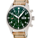 腕時計 IWC IWC パイロットウォッチ クロノグラフ レーシンググリーン リミテッド IW377726 自動巻き メンズ デイデイト 限定
