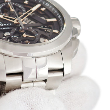 腕時計 ノルケイン NORQAIN インディペンデンス スケルトン クロノ 42mm NN3200SC/B323/102SKC 自動巻き メンズ ブラック 限定