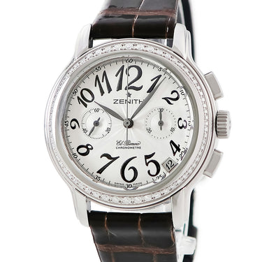 腕時計 ゼニス ZENITH クロノマスター スター エルプリメロ 16.1230.4002/01.C508 自動巻き メンズ 純正ダイヤ クロノグラフ デイト