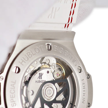 腕時計 ウブロ HUBLOT ビッグバン アエロバン オールホワイト 311.SE.2113.VR.JDR14 自動巻き メンズ スモールセコンド 日本限定