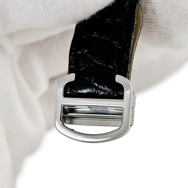 腕時計 カルティエ Cartier ロンドソロ ドゥ カルティエ XL W6701010 自動巻き メンズ シルバー ローマン 青針 デイト