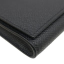 エルメス HERMES Hパッサン トゥタンマン ブラック ヴォーエプソン 長財布 シルバー金具 二つ折り