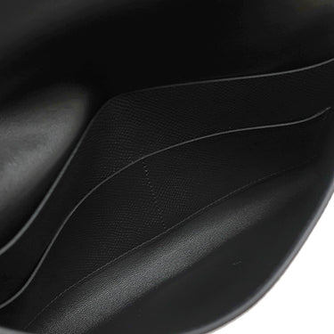 エルメス HERMES Hパッサン トゥタンマン ブラック ヴォーエプソン 長財布 シルバー金具 二つ折り