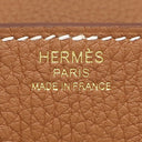 エルメス HERMES バーキン25 ゴールド トゴ ハンドバッグ ゴールド金具 新品 未使用 茶