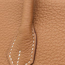 エルメス HERMES バーキン25 ゴールド トゴ ハンドバッグ ゴールド金具 新品 未使用 茶