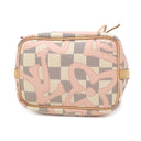 ルイヴィトン LOUIS VUITTON ナノ ノエ N60052 ダミエアズール タヒチ ダミエアズールキャンバス ショルダーバッグ ゴールド金具 白 ピンク