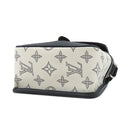 ルイヴィトン LOUIS VUITTON メッセンジャーBB M54247 ホワイト×ネイビー レザー モノグラムサバンナキャンバス ショルダーバッグ シルバー金具 チャップマンブラザーズ シマウマ
