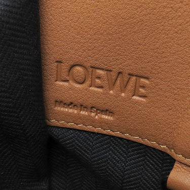 ロエベ LOEWE ハンモックバッグ スモール 387.30.S35 タン カーフ 2WAYバッグ ゴールド金具 ハンドバッグ ショルダーバッグ 茶