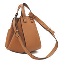 ロエベ LOEWE ハンモックバッグ スモール 387.30.S35 タン カーフ 2WAYバッグ ゴールド金具 ハンドバッグ ショルダーバッグ 茶