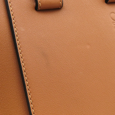 ロエベ LOEWE ハンモックバッグ スモール 387.30.S35 タン カーフ 2WAYバッグ ゴールド金具 ハンドバッグ ショルダーバッグ 茶