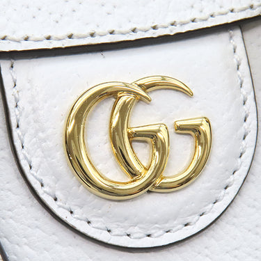 グッチ GUCCI ダイアナ ナノバッグ 760251 ライトブルー レザー バンブー ショルダーバッグ ゴールド金具 水色 ミニショルダー ミニバッグ