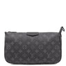ルイヴィトン LOUIS VUITTON ポシェット アクセソワール XL M11741 モノグラムエクリプス レザー モノグラムエクリプスキャンバス ショルダーバッグ マットブラック金具 ニシャル刻印入り
