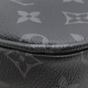 ルイヴィトン LOUIS VUITTON ポシェット アクセソワール XL M11741 モノグラムエクリプス レザー モノグラムエクリプスキャンバス ショルダーバッグ マットブラック金具 ニシャル刻印入り