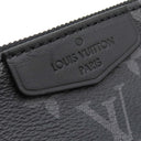 ルイヴィトン LOUIS VUITTON ポシェット アクセソワール XL M11741 モノグラムエクリプス レザー モノグラムエクリプスキャンバス ショルダーバッグ マットブラック金具 ニシャル刻印入り